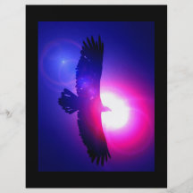 Eagle Wings - Eagle in Flight Flyer Design