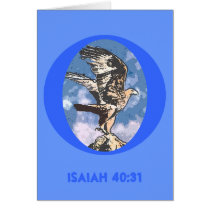 Eagle wings - Isaiah 40:31 cards