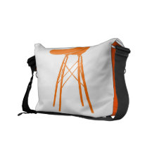 Eames moulded plastic side chair messenger bags
