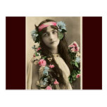 Early Flower Child Post Card