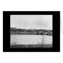Early Georgetown from the Virginia Bank 1865 Card