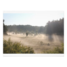 Early Morning Fog Art Photo