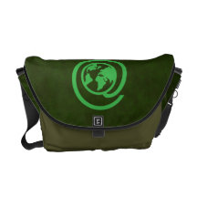 Earth Day, @earth Messenger Bags