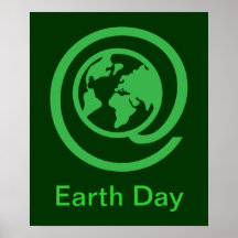 Earth Day, @earth Poster