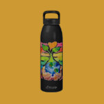 Earth Day Planet Go Green Water Bottle water bottles
