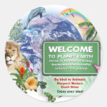 Earth Day Sticker