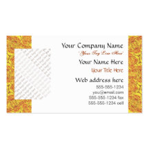 EARTH Element Contours Pattern Business Cards