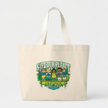 Earth Kids California Tote Bags