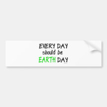 Earthday Bumper Stickers