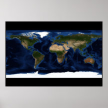 Earth's Surface 78x52 (72x48) Poster