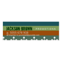 EarthStripes Small Business card