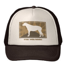 Earthy Irish Wolfhound Hat