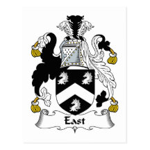 East Family Crest Post Cards
