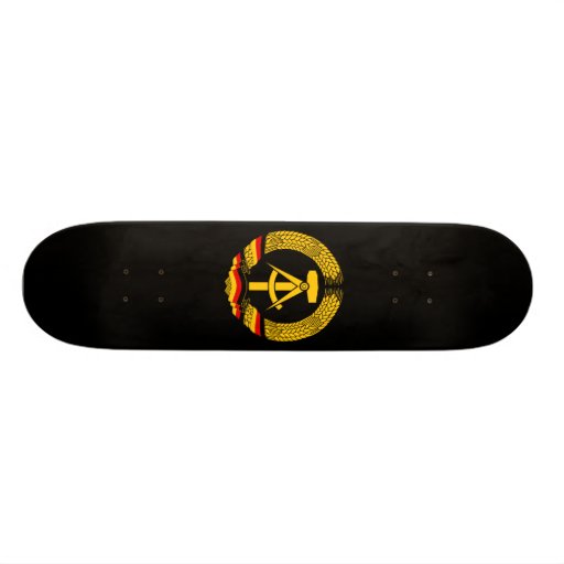 East Germany Coat of Arms / Deutschland State Seal Skate Board Decks