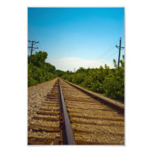 East IC Rails Photo Print