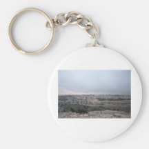East Jerusalem from the Mount of Olives Keychain
