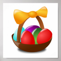 Easter Basket Poster