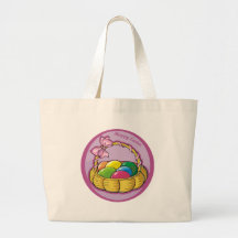 Easter Basket T shirts and Easter Gifts Canvas Bag
