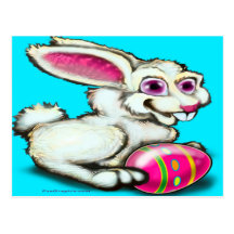 Easter Bunny 2 Postcards