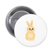 Easter Bunny Button