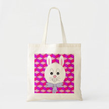 Easter Bunny Canvas Bag