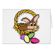 Easter Bunny Greeting Card
