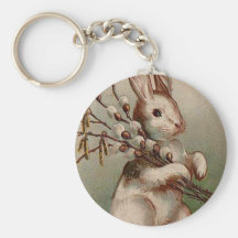 Easter Bunny Keychain