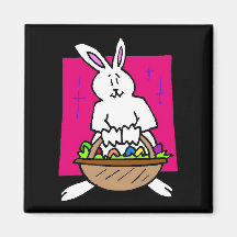 Easter Bunny Magnet