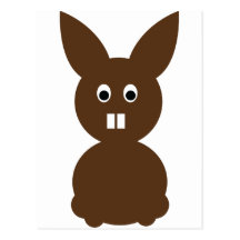 easter bunny rabbit post cards