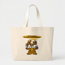 Easter Bunny T shirts and Gifts Tote Bags