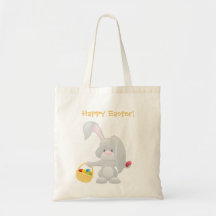 Easter Bunny Tote Bags