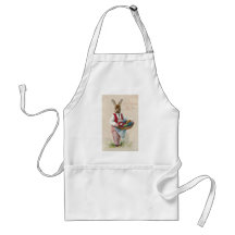 Easter Bunny with Eggs Aprons