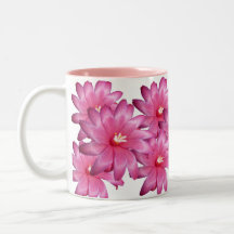 Easter Cactus Flower Mug
