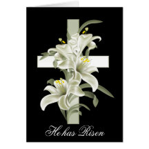 Easter Christianity He has Risen Card