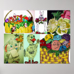 EASTER COLLAGE POSTER