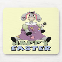 Easter Donkey T shirts and Gifts mousepads
