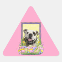Easter Egg Cookies - Bulldog Sticker