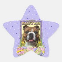 Easter Egg Cookies - Bulldog Stickers