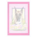 Easter Egg Cookies - Great Dane - Fawn Stationery Paper