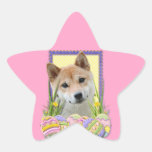 Easter Egg Cookies - Shiba Inu Sticker