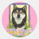 Easter egg Cookies - Shiba Inu Stickers