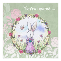 Easter Egg Hunt Easter Bunny Invites