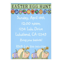 Easter Egg Hunt Invitation