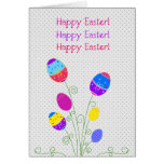 Easter Egg Planet Greeting Card
