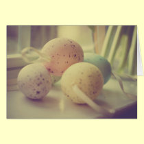 Easter eggs Card cards