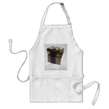 Easter eggs in a chocolate box apron