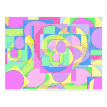 easter eggs post card