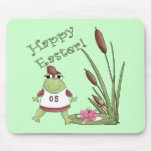 Easter Frog T shirts and Easter Gifts Mouse Pad
