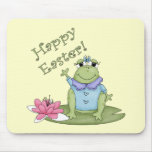 Easter Frog T shirts and Easter Gifts Mouse Pads