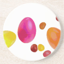 Easter Jelly Beans Drink Coaster